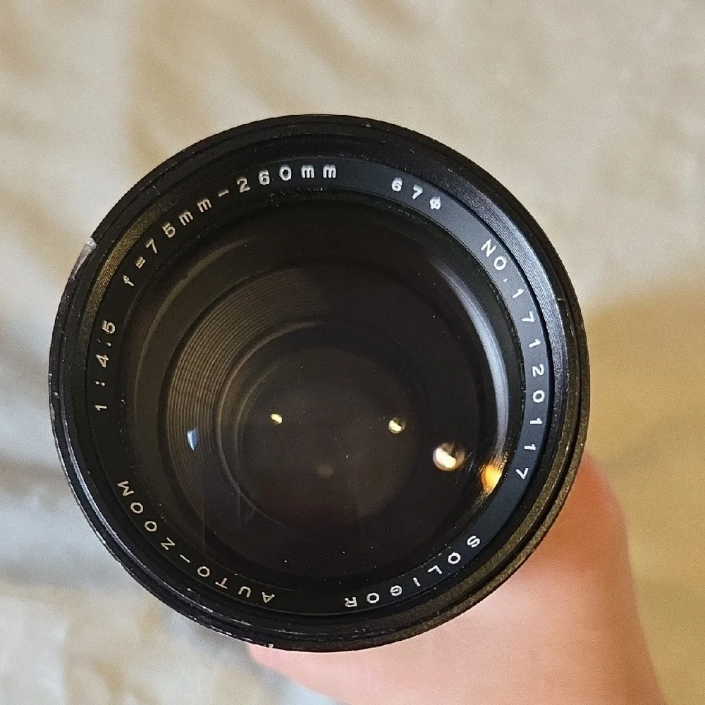 Black Camera Lens